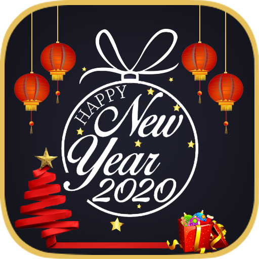 New Year 2021Greeting Card Maker App icon