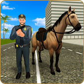 Police Horse Street Crime Chase: NY City Cop Duty icon