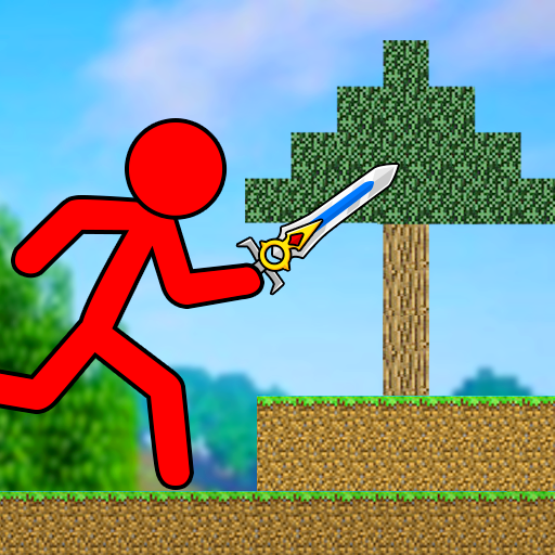 Red Stickman Parkour Fighter icon