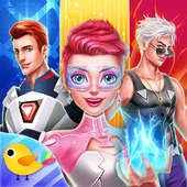 Superhero Girl Prom Clash icon