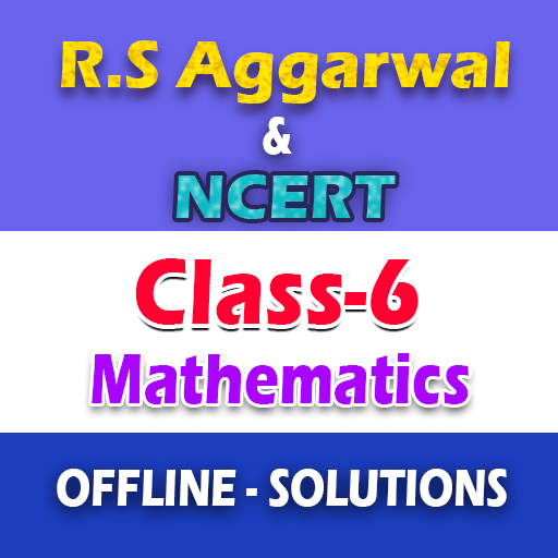 RS Aggarwal &amp; NCERT Class 6 Math Solution OFFLINE icon