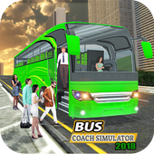 City Bus Coach Simulator 2018 icon