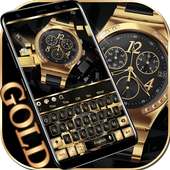 Black Gold Watch Keyboard on 9Apps