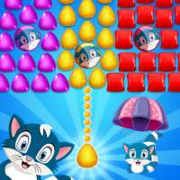Candy Cat Rescue Bubble Shooter