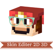 2D&amp;3DSkin Editor for Minecraft icon
