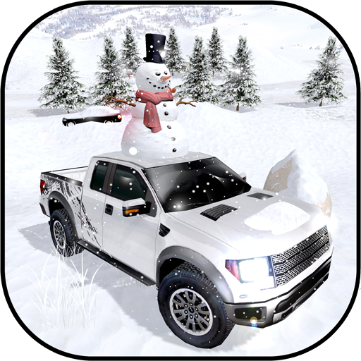 Winter Snow Pickup Truck Drive icon