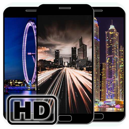 City Night Wallpaper HD icon