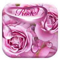 Rose waterdrops keyboard