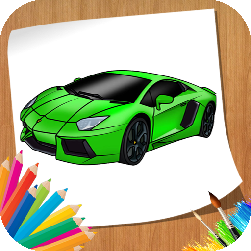 How to Draw Sports Car - Learn Drawing icon
