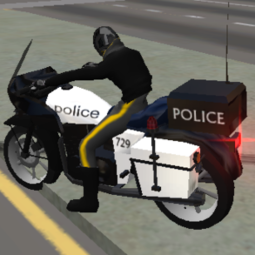 politie het verkeer fiets 3D icon