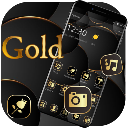 Gold Black Business For Mate 20 icon