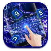 لوحة المفاتيح البرق الأزرق on 9Apps