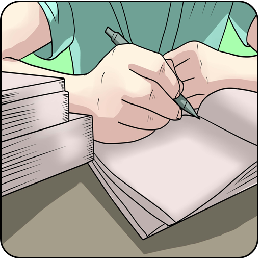 How to concentrate on studies icon