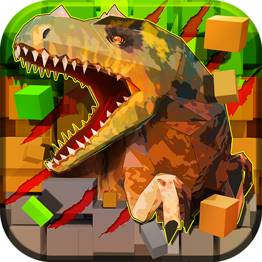 JurassicCraft: Free Block Build &amp; Survival Craft icon
