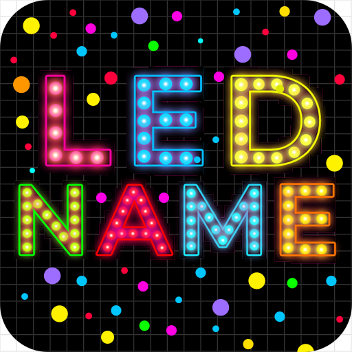 LED Name Live Wallpaper icon
