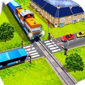 Hint Demiryolları Geçişi: Demiryolu Tren Geçişi 3D on 9Apps