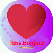 sms bonjeur et lettre d'amour أيقونة