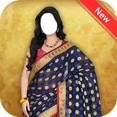 Women Fancy Saree Photo Suit : New Photo Editer