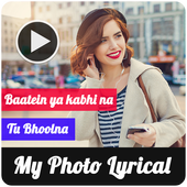 Lyrical Video Status Maker With Music icon