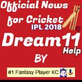 dream11 ipl fantasy cricket &amp; Kc Dream11 team news icon