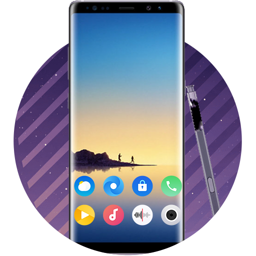 Launcher For galaxy note 8 pro icon