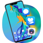 EMUI 9.1 AI Colorful  Art Graffit P30 theme icon
