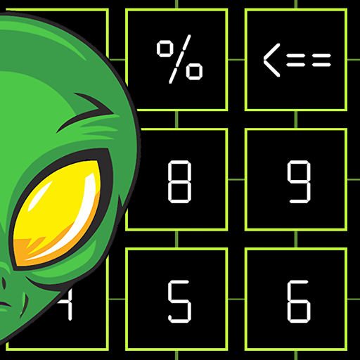 Free Calculator - Green Alien Calc icon