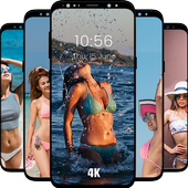 Hot Bikini Girls Wallpapers icon