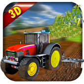 Corn Farming Simulator Tractor icon