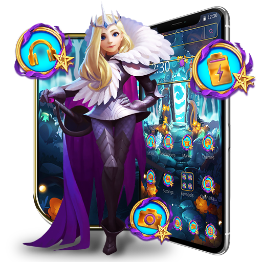 Anime Warrior Girl Theme icon