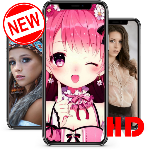 Sexy Bikini Girl &amp; Anime Wallpaper - 4K 2021 icon