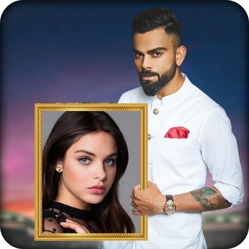 Cricketer Photo Frame icon