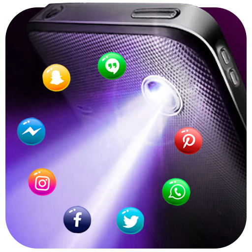 Flash Alert On Calls &amp; SMS, Apps Notifications icon