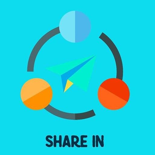 Share IN-Offline File Transfer App icon