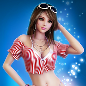 Talk with virtual girl (prank) icon