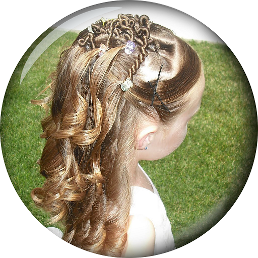 Little Girls Hair Style Ideas icon