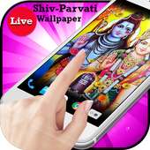 Shiva-Parvati HD Live Wallpaper