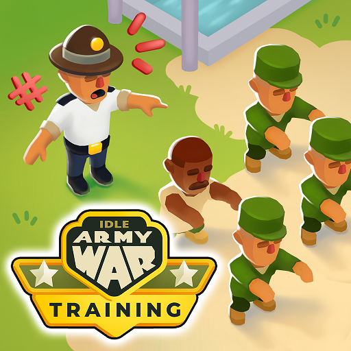 Idle Army War Training icon