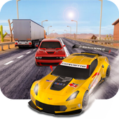 Racing In Car 2019: City Traffic Racing Driving 3D icon