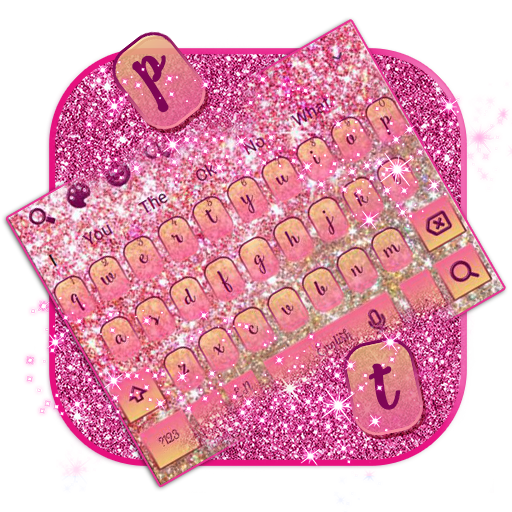 Colorful Glitter Keyboard icon