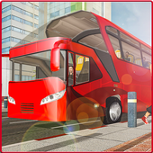 Tourist Transport Bus Driving icon