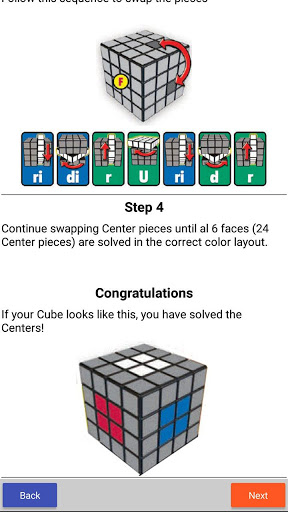 How To Solve 4x4  Cube screenshot 3