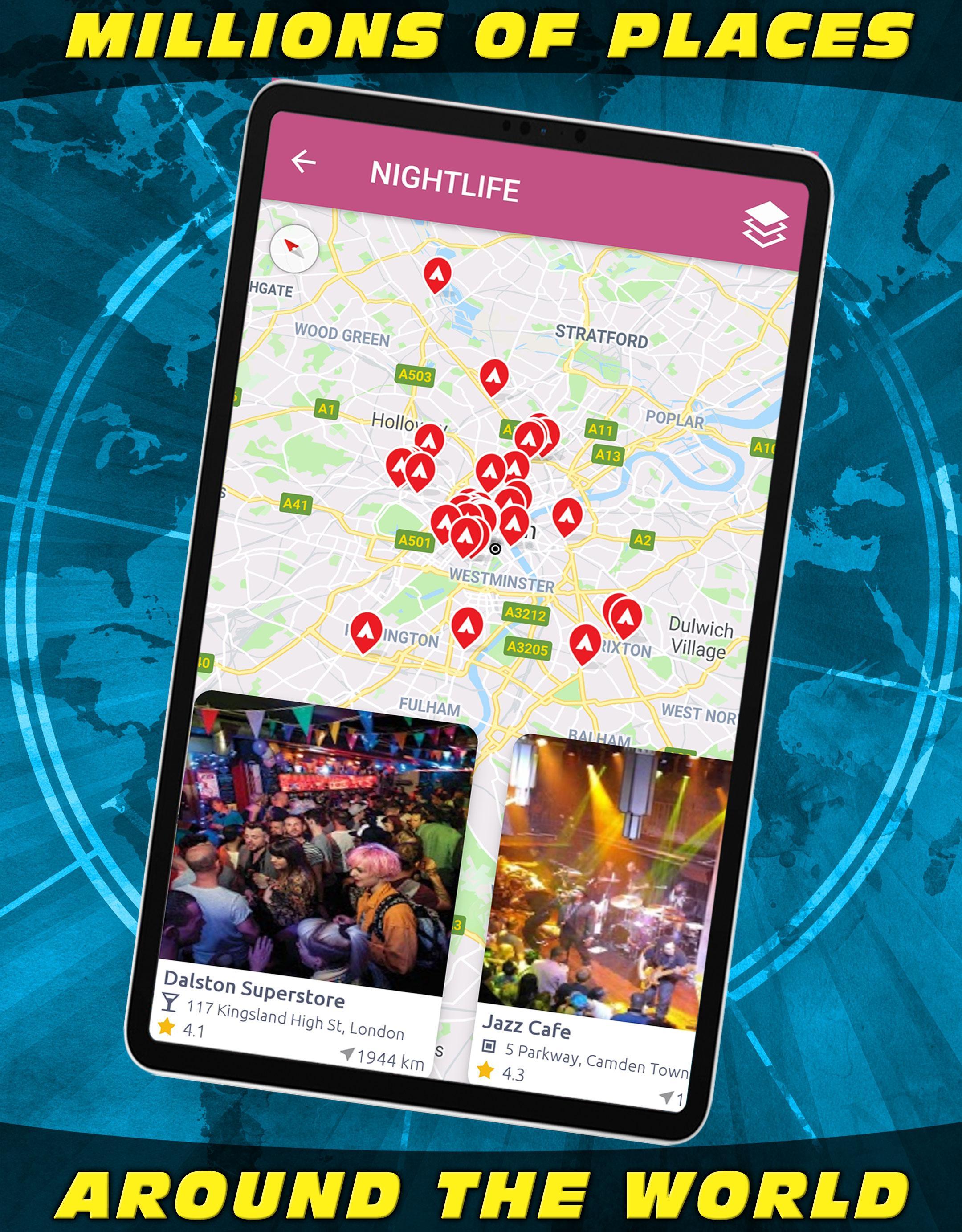 Places Explorer ⭐Local Nearby Finder ? Directions screenshot 9