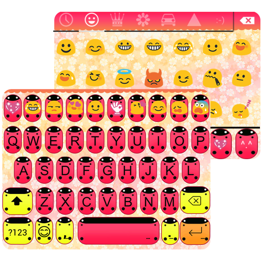 Sweet Ladybug Emoji Keyboard icon