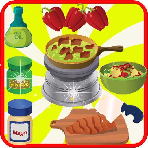 ikon Memasak Permainan salad sayur