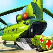 US Army Ambulance Driving Game : Transport Games