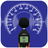 Sound pressure meter-dB meter,Noise meter icon