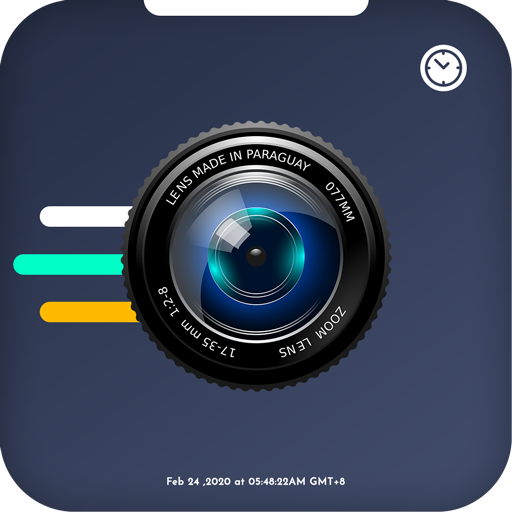 Auto Timestamp Camera icon