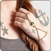 Tattoo my photo आइकन