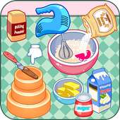 Cook a candy birthday cake